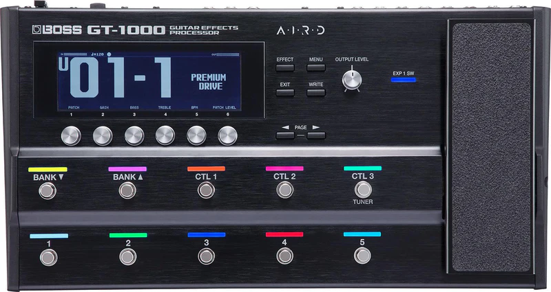 Procesador De Efectos Boss Guitarra Electrica Gt-1000