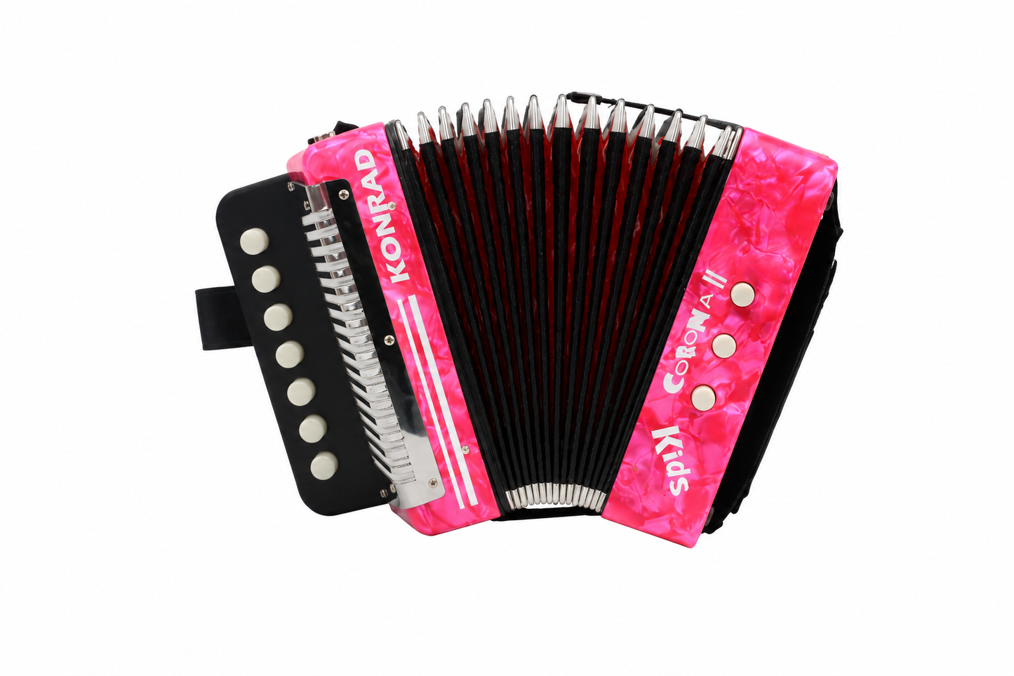 ACORDEON KONRAD KIDS MINI FUCSIA -  PROFESIONAL TONO SOL
