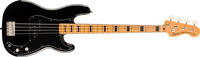 Bajo Electrico Fender Squier Classic Vibe 70 Precision Bass, Diapason De Arce, Negro 0374520506