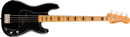 Bajo Electrico Fender Squier Classic Vibe 70 Precision Bass, Diapason De Arce, Negro 0374520506