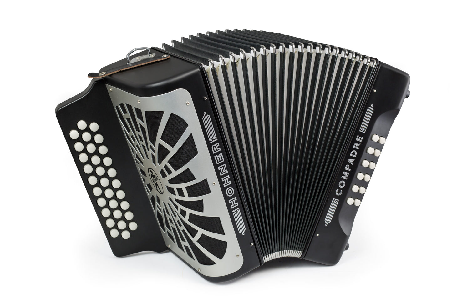 ACORDEON HOHNER COMPADRE ADG NEGRO
