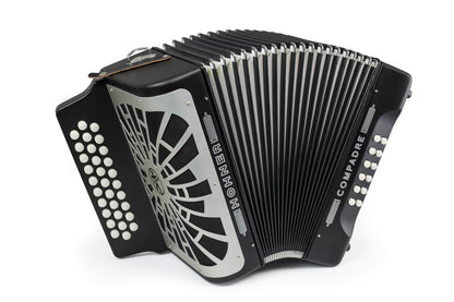 ACORDEON HOHNER COMPADRE ADG NEGRO