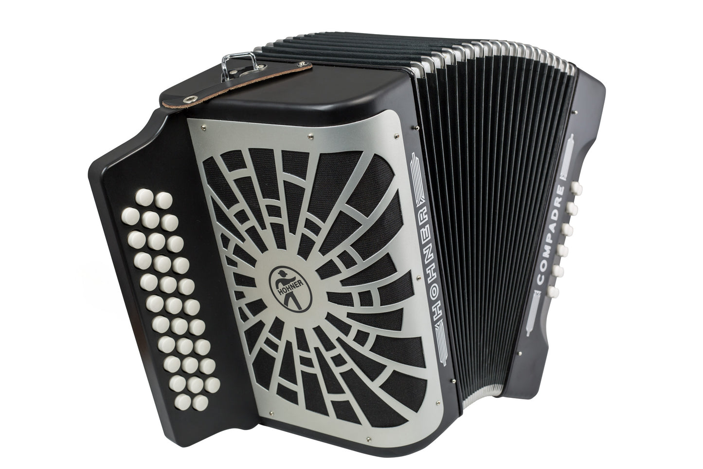 ACORDEON HOHNER COMPADRE ADG NEGRO