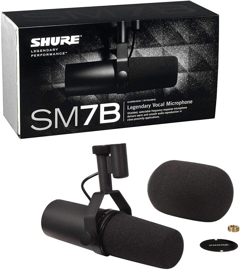 MICRÓFONO SHURE SM7B CARDIOIDE