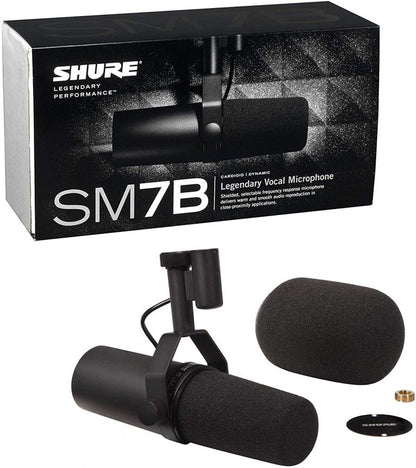 MICRÓFONO SHURE SM7B CARDIOIDE