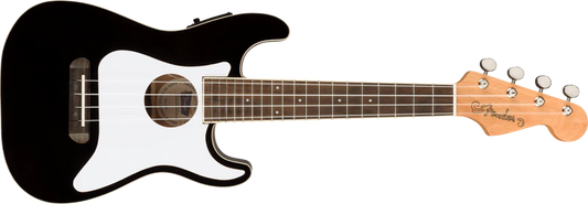 Ukulele Fender Electroacustico Fullerton St Bk 0971653106